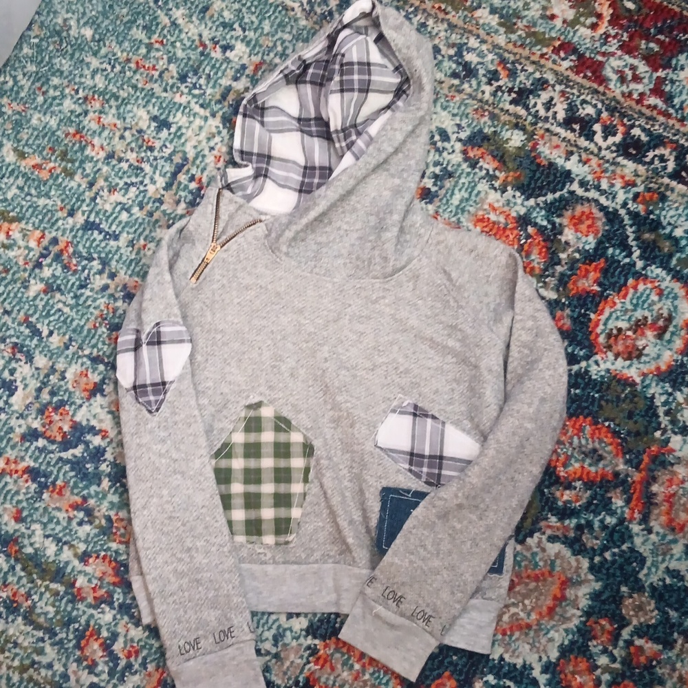 Tractr asymmetrical hoodie